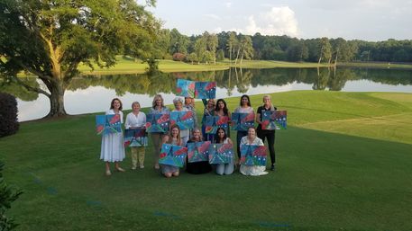 Paint & Sip BYOB Painting Class with Your Besties image 3