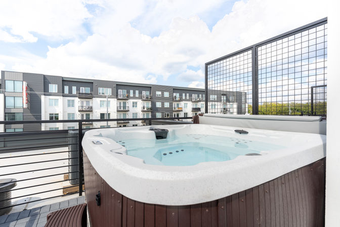 Nora at The Lucy: Luxury Home with Rooftop Hot Tub & Skyline Views image 4