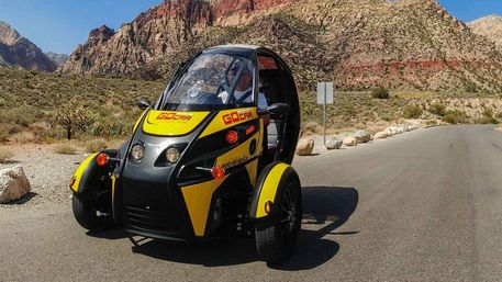 Scenic Red Rock Tour in a GoCar - 4 Hours image