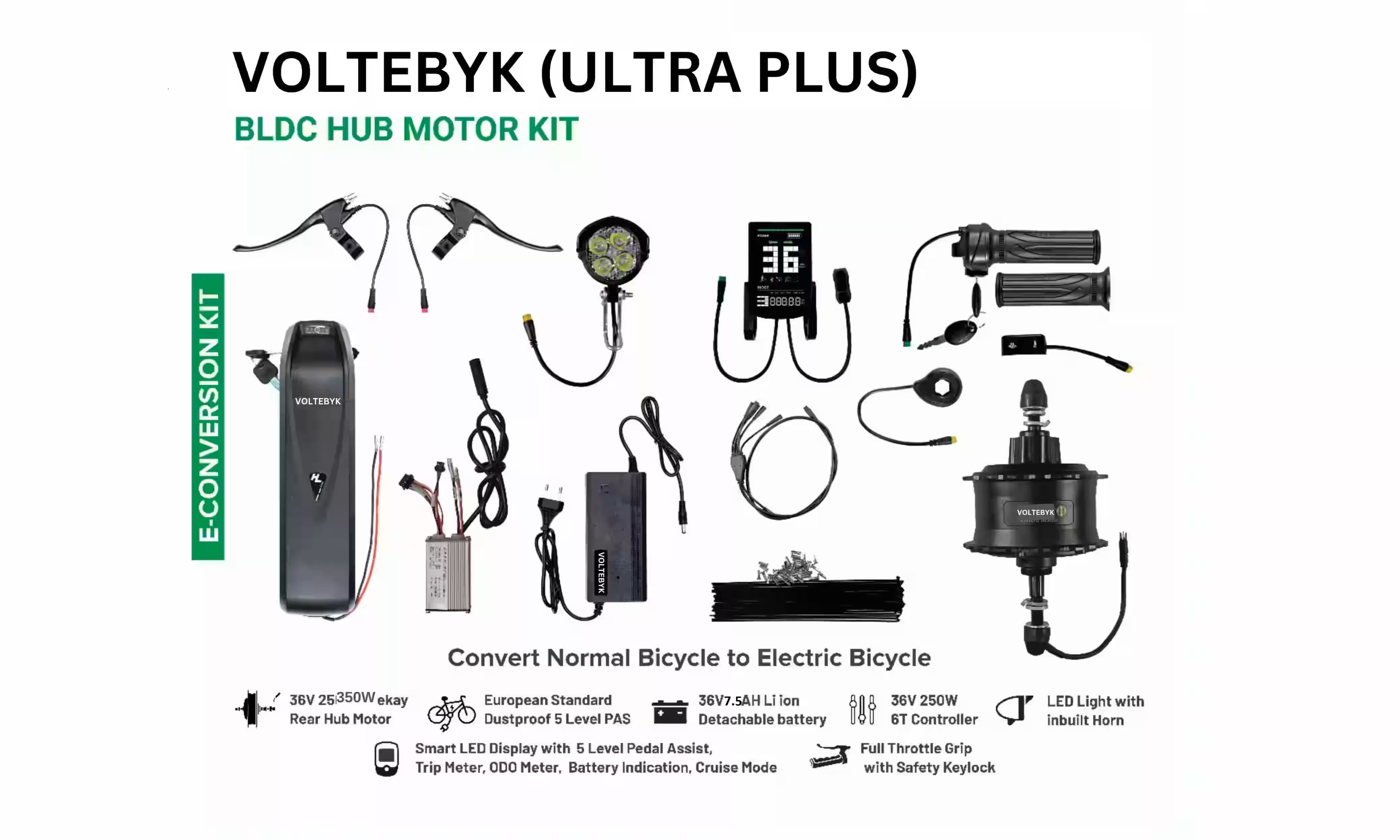 Cycle Conversion Kit Geekay Electric Bike Kit Buy Electric Fat