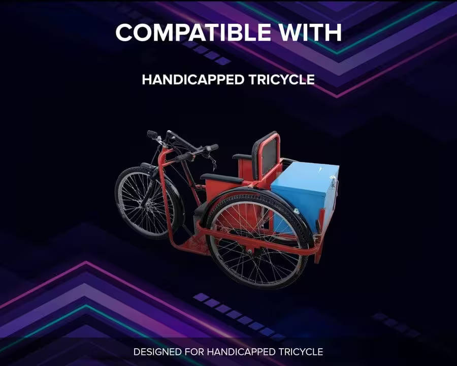 Product Image 5 of Handicap Electric Conversion Kit with 7.8 Ah Battery - electric kit from Voltebyk