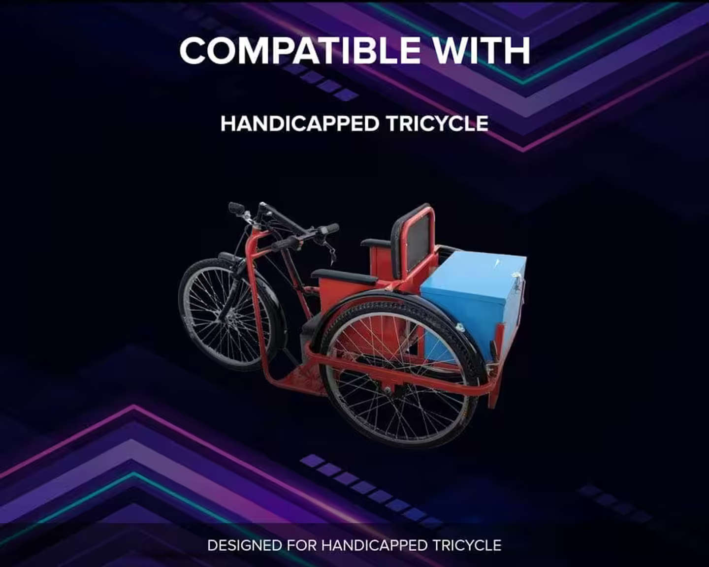 Product Image 5 of Handicap Electric Conversion Kit with 9 AH Battery - electric kit from Voltebyk