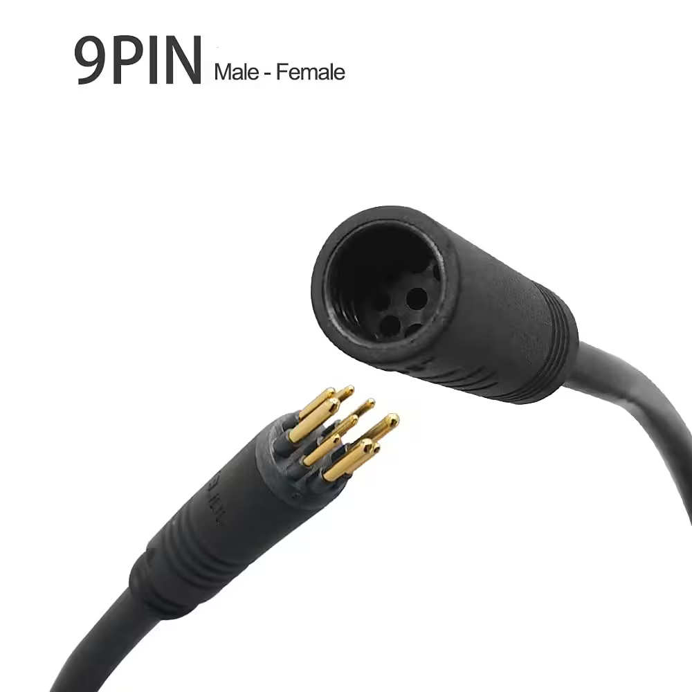 Product Image 2 of 9 Pin to 9 Pin Hub Motor Extension Wire - accessory from Voltebyk