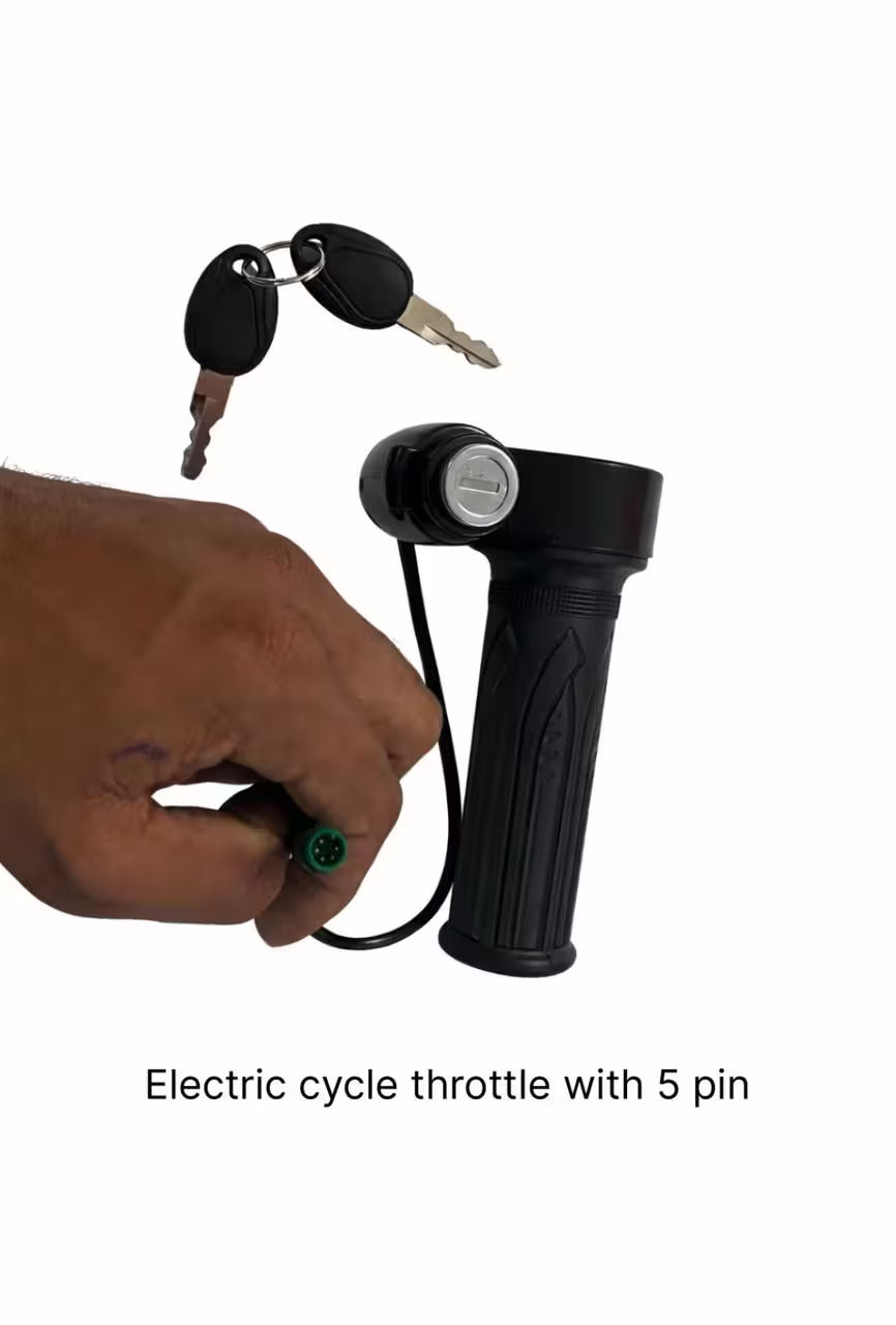 Electric Cycle Throttle for any E-Bicycle with 5 pins - Image 3
