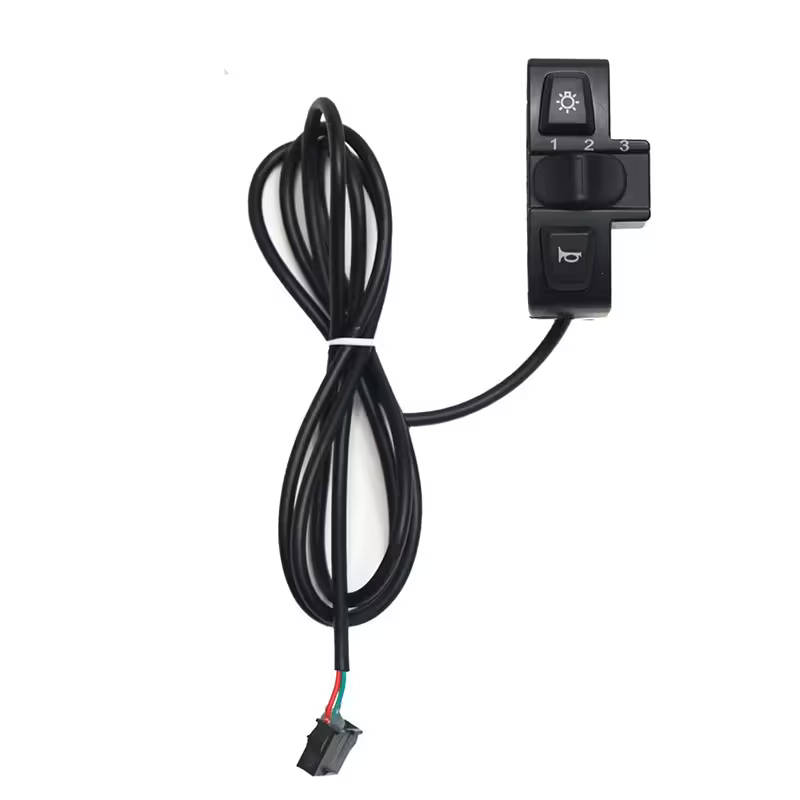 Light, Horn & 3-Speed Mode Switch for Electric Cycles - switch from Voltebyk