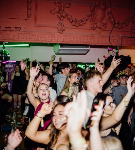 Crowd partying at The Grosvenor Manchester