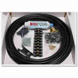 eleven nozzle misting System