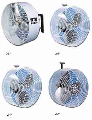 industrial wall mount Misting Fan