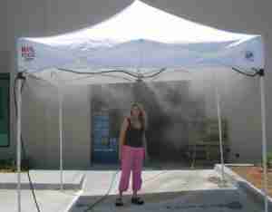 Misting Tents