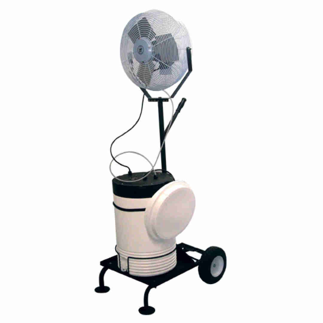 Handimist III Portable Misting Fan Cart (10 gallon tank)