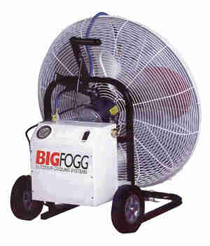 Industrial Floor Misting Fan