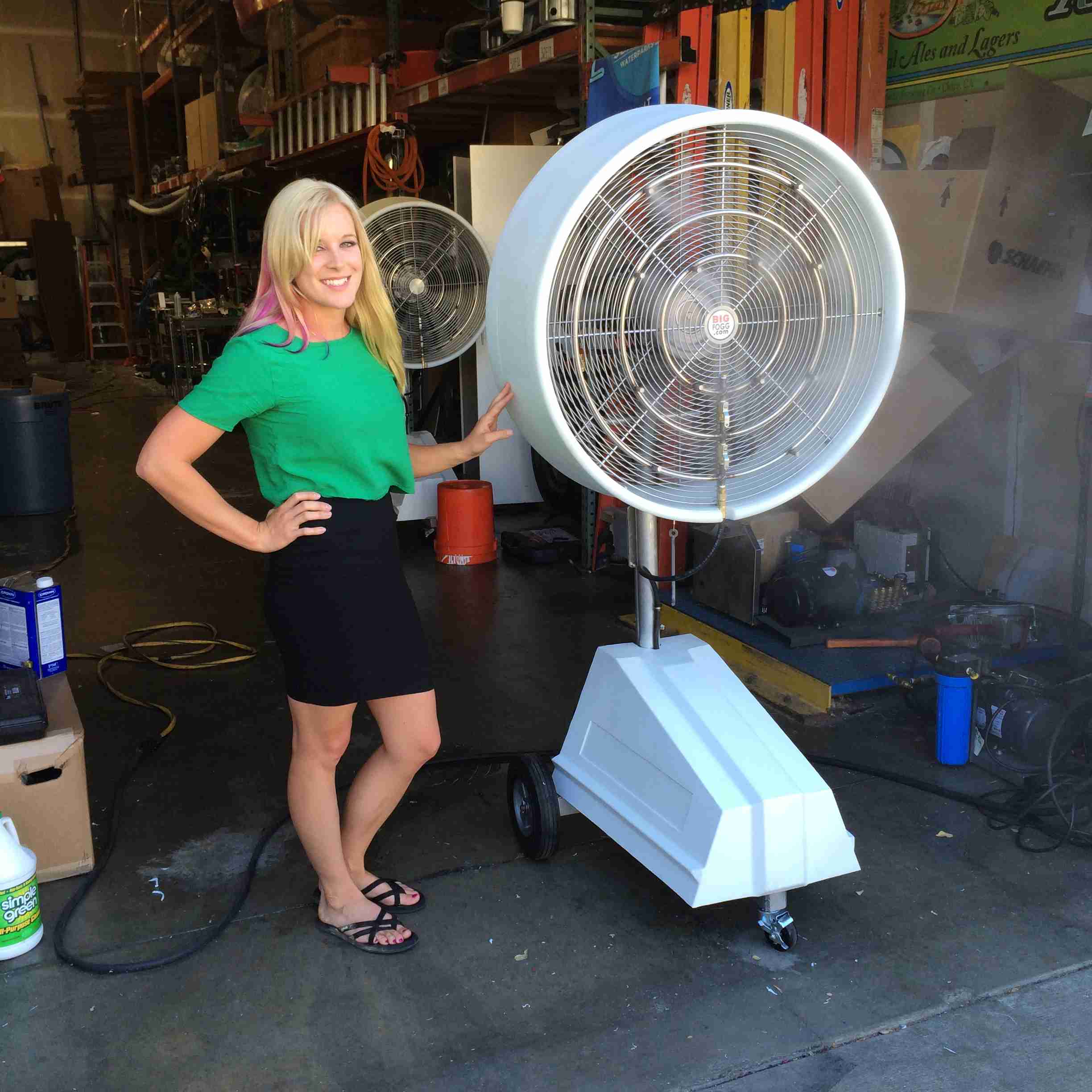 Explosion Proof Misting Fans Mist Fans Shop Now