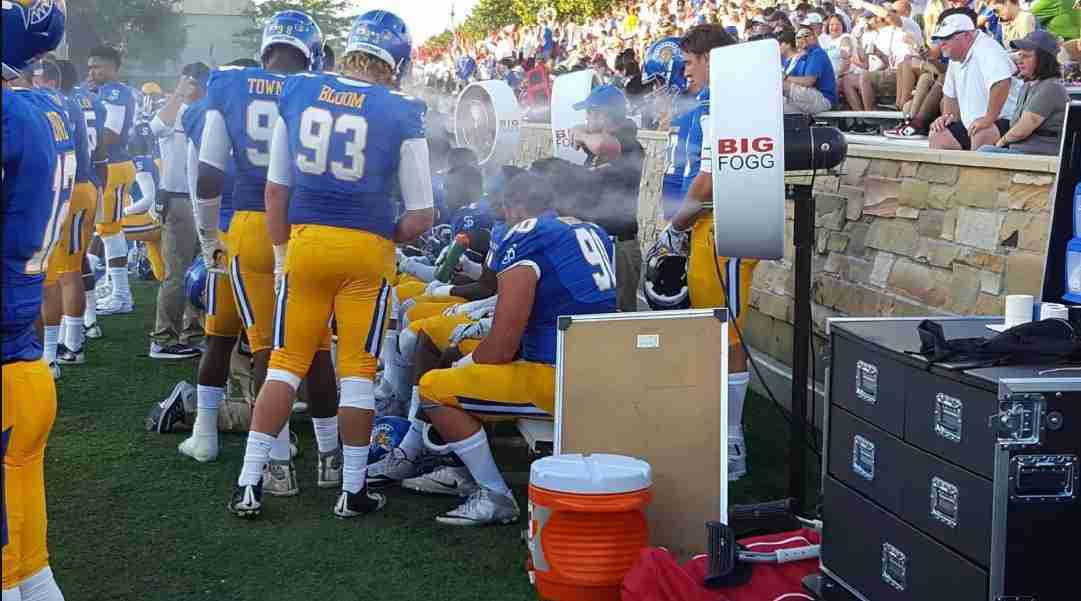 Misting Fans on Football Sidelines