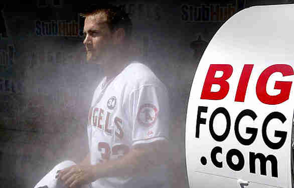 Misting Fans Provide Relief From The Heat