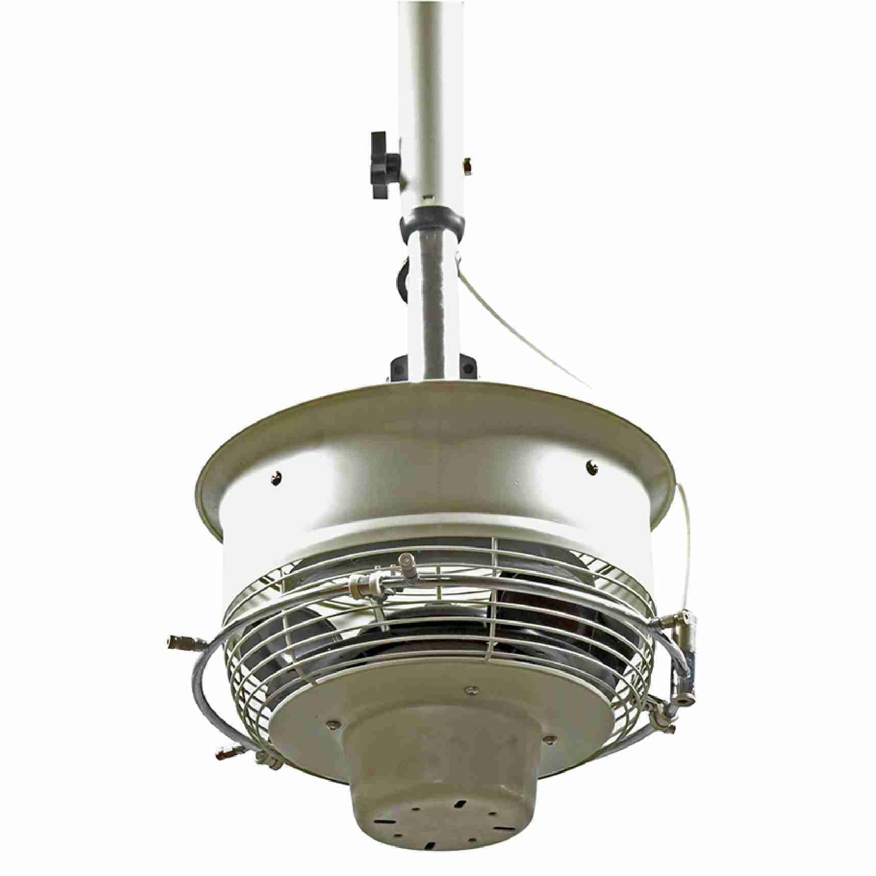 CentraMist Ceiling Mount Centrifugal Misting Fan white color