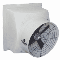 Polyethylene Flush Mount Exhaust Fans