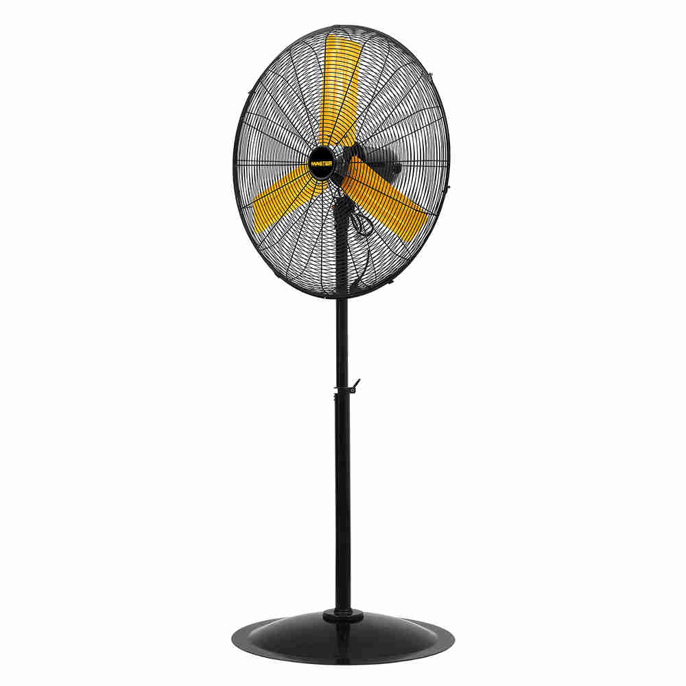 24” Master Industrial Velocity Pedestal Fan - Big Fogg Misting Systems, image size:1000x1000