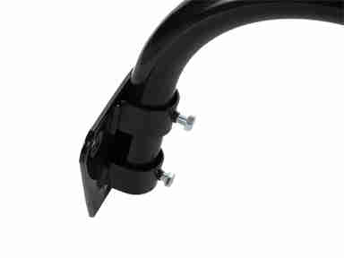 Black wall mount with screws for 24” Master Industrial Wall Mount Fan