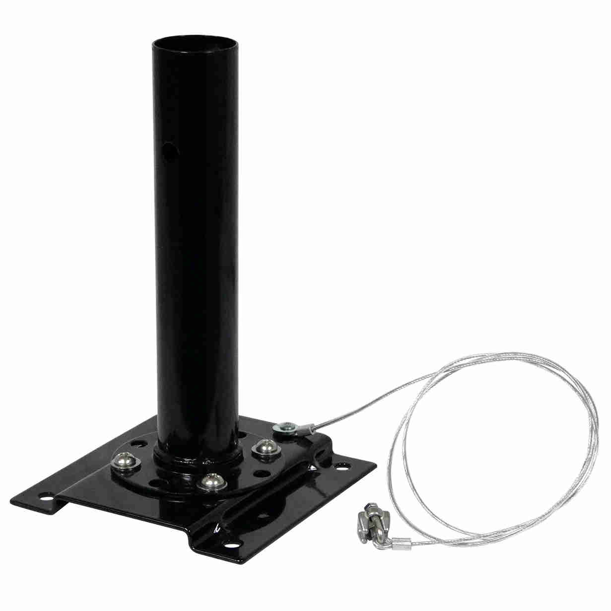 black Ceiling Mount for 18 and 24 inch Professional Series Fans