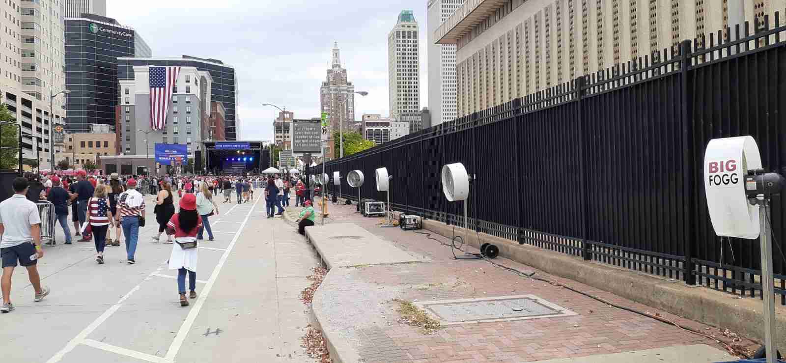 Bring the Benefits of Outdoor Cooling to Your Next Campaign Event