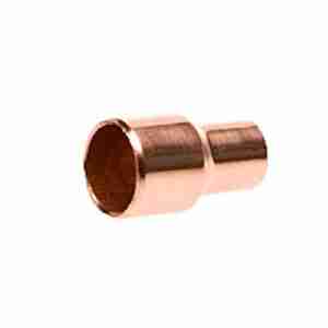 side view of Copper Reducer 3/8" X 1/4"
