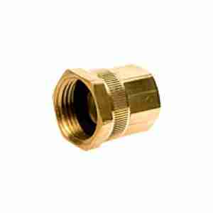 Side view of Hose Adapter 3/4" x 1/2" for installing misting systems
