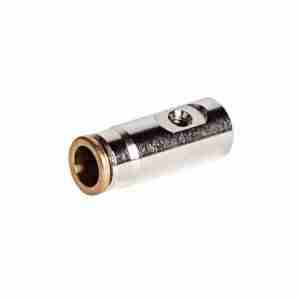 side view of 3/8" Slip Lok Nozzle End Fitting 10/24 Thread