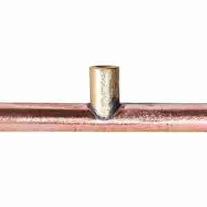 front view of 6' Copper Prefabricated Mist Line 3/8" O.d.