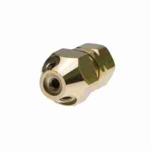 Single brass 3 Nozzle Fog Head