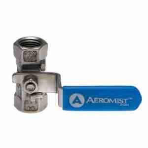 Front View Compact S.S. Ball Valve 1/4"