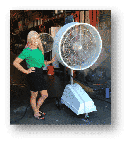 Big Fogg Provides Restaurants Portable Outdoor Misting Systems Solutions