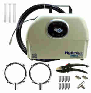 122 V DC Pump w/ 4 Nozzle 2 Ring kit for Fans