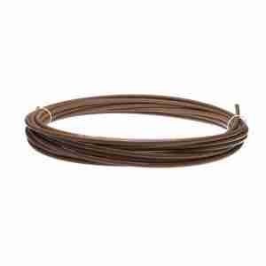 3/8" O.D. NYLON TUBING 100 FT ROLL BROWN