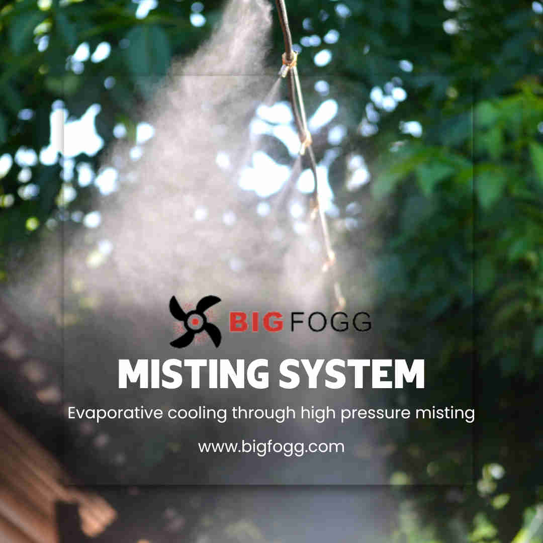 Misting system that can keep your factory or business cool