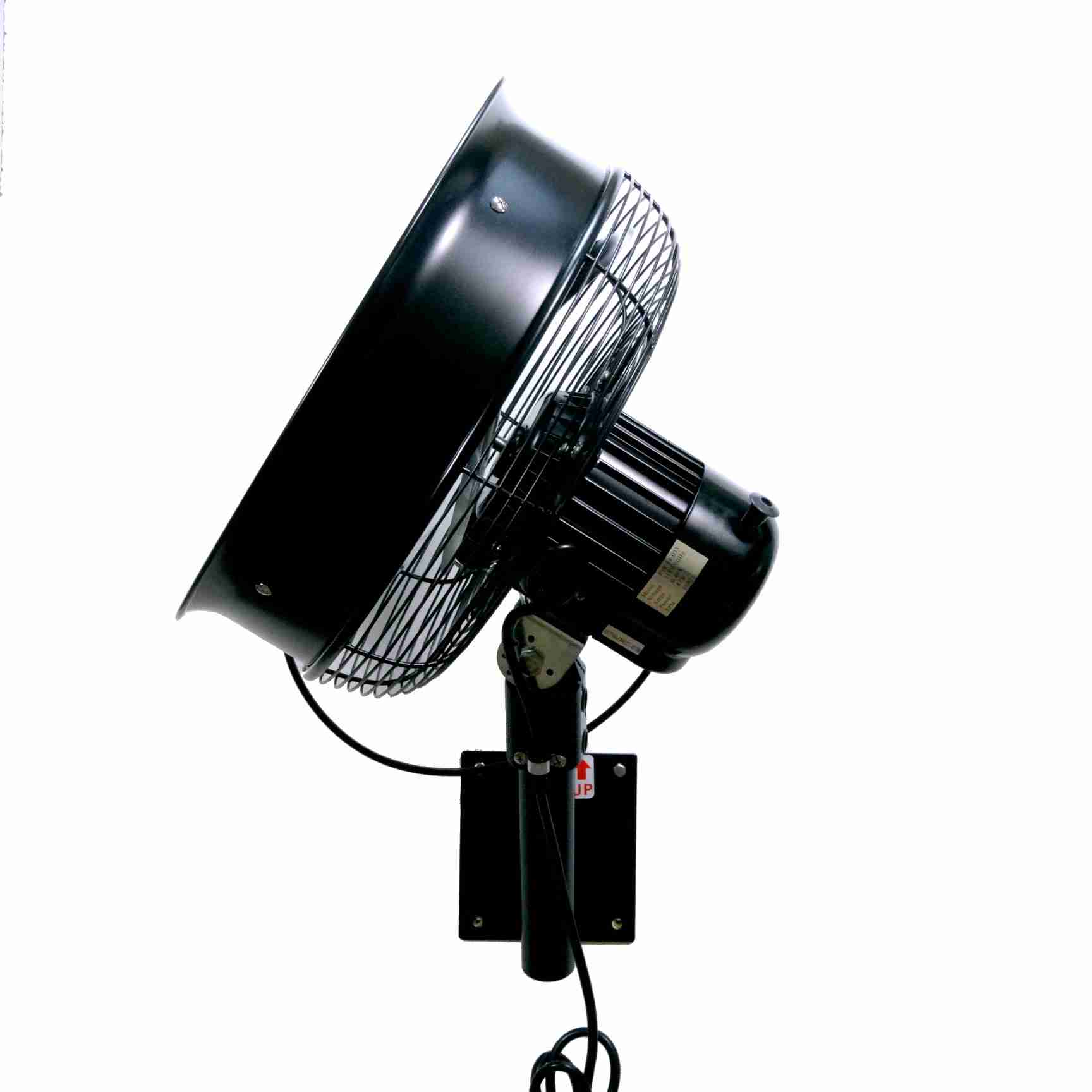 14" Wall Mounted Cabana Series Misting Fan - Black - Image 2