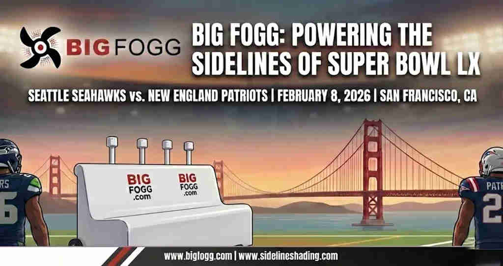 Big Fogg to Provide Sideline Heating Systems for Super Bowl LX in San Francisco