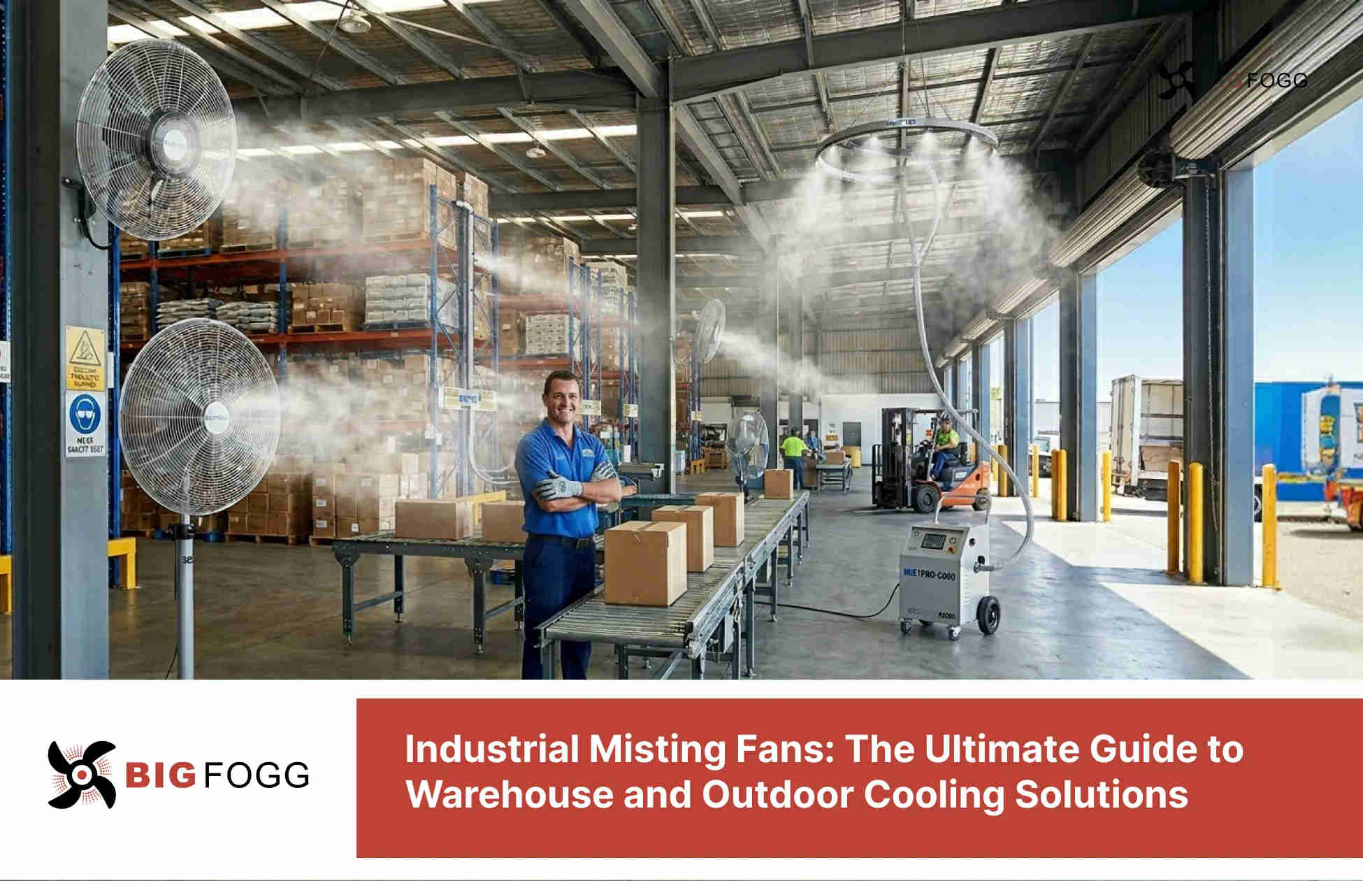 Industrial Misting Fans: The Ultimate Guide to Warehouse and Outdoor Cooling Solutions (2026)