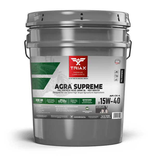 TRIAX AGRA SUPREME ESP 15W-40 CK-4 Synthetic