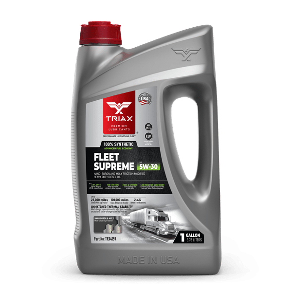 TRIAX FLEET SUPREME 5W-30 CK-4 Full Synthetic