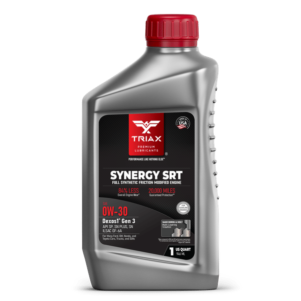 TRIAX SYNERGY SRT 0W-30 Full Synthetic