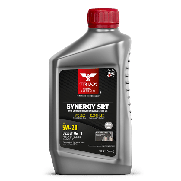 TRIAX SYNERGY SRT 5W-20 Full Synthetic