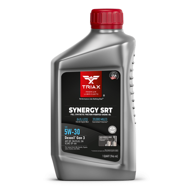 TRIAX SYNERGY SRT 5W-30 Full Synthetic