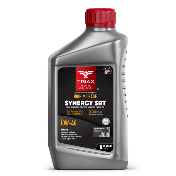 TRIAX SYNERGY SRT 10W-40 Full Synthetic High Mileage