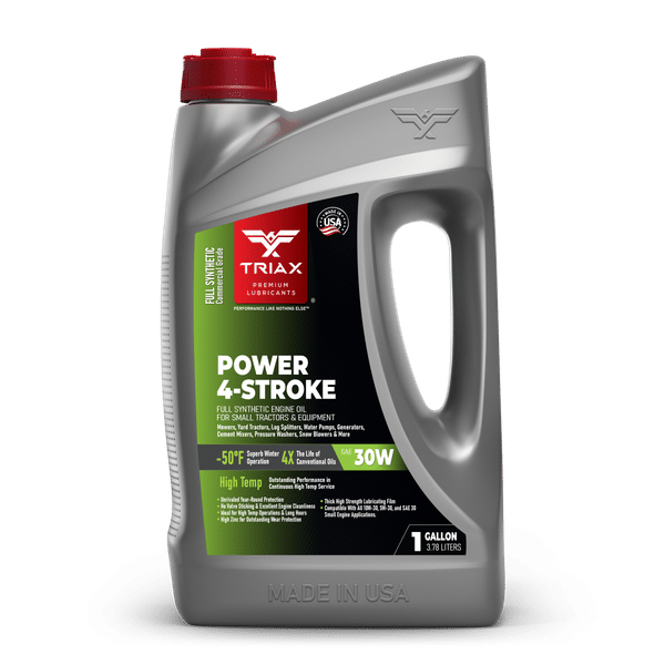 TRIAX Power 4-Stroke 30W - Synthetic Small Engine Oil