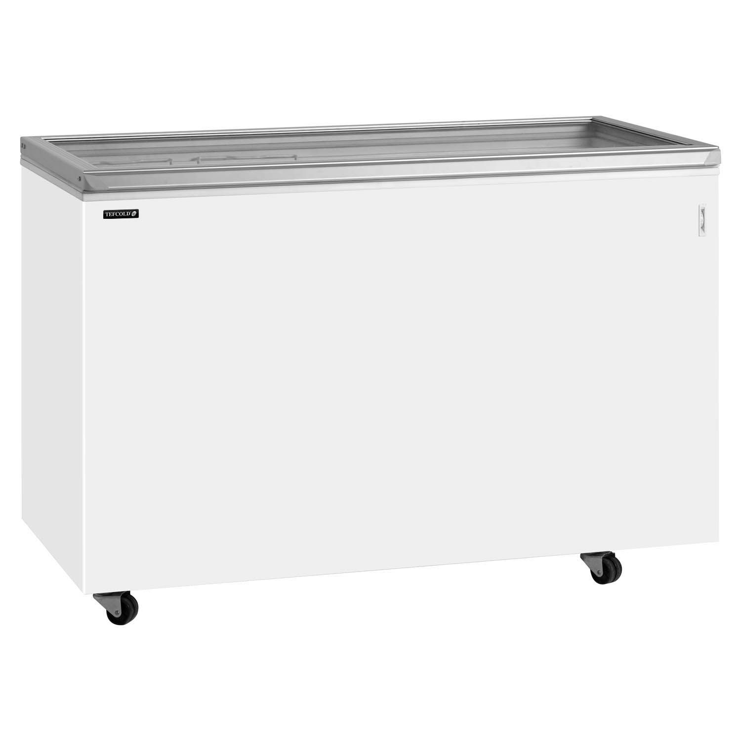 Hinged Glass Lid Chest Freezer Restaurant Projects