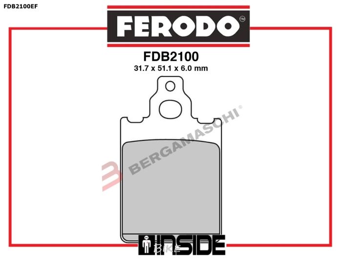 正規通販 FDB2100EF Disc FERODO Brakes フェロード その他