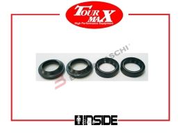 Kit Paraoli E Parapolvere Forcella Anteriore Per Suzuki GN400 (1980-1982) - AHL - Gomma Di Qualità, Dimensioni 35x48x11mm - 6