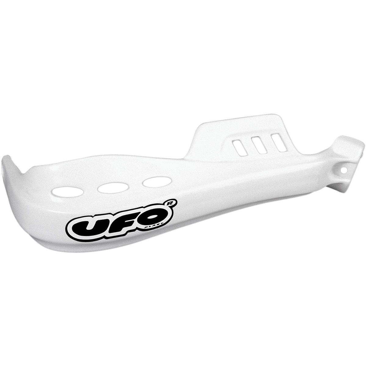 UFO PM01611@041 OKLAHOMA UNIVERSAL HANDGUARDS FOR 22MM (7/8') BARS WHITE