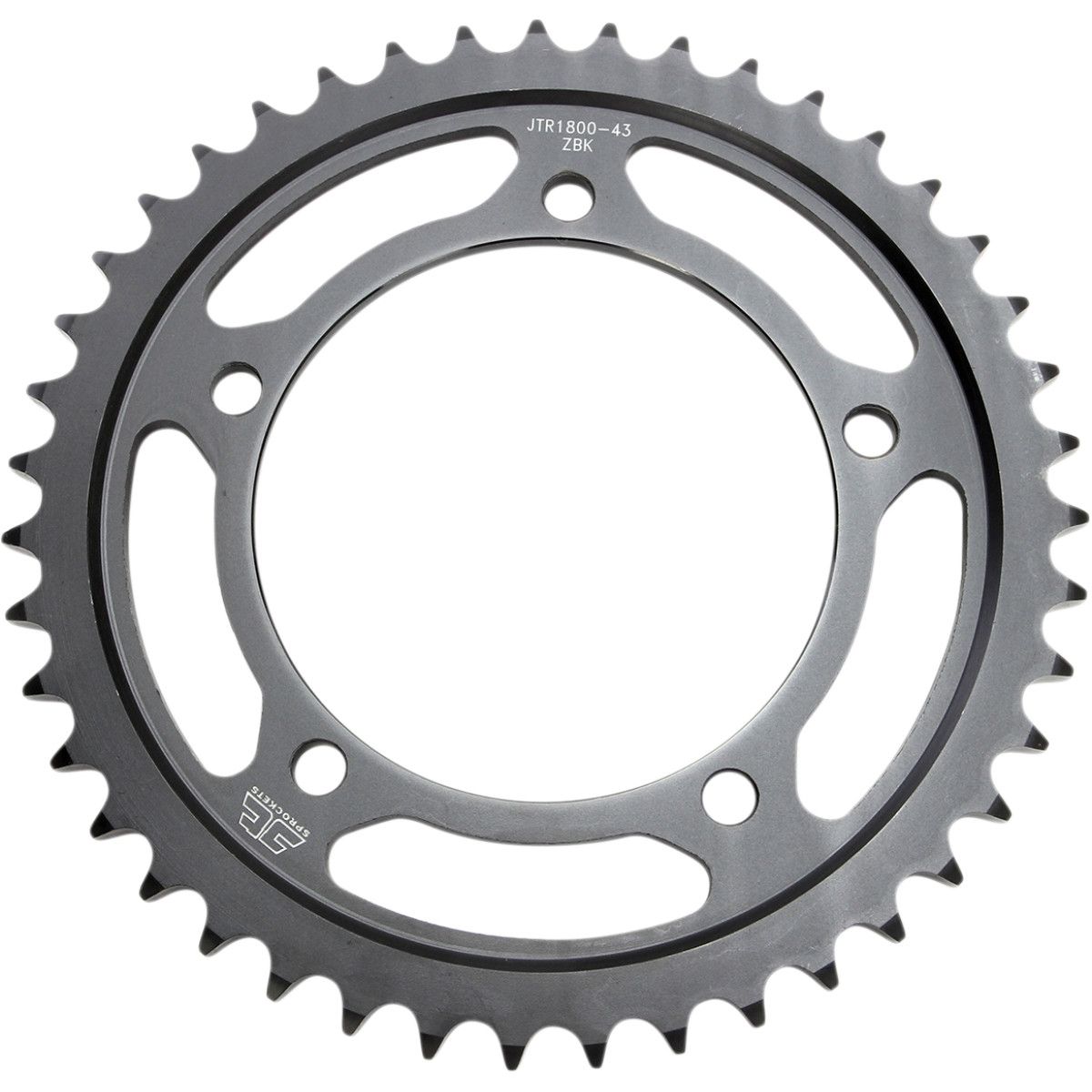 JT SPROCKETS JTR1800.43ZBK REAR REPLACEMENT SPROCKET 43 TEETH 50