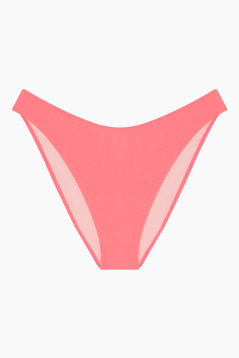 pink high cut bikini